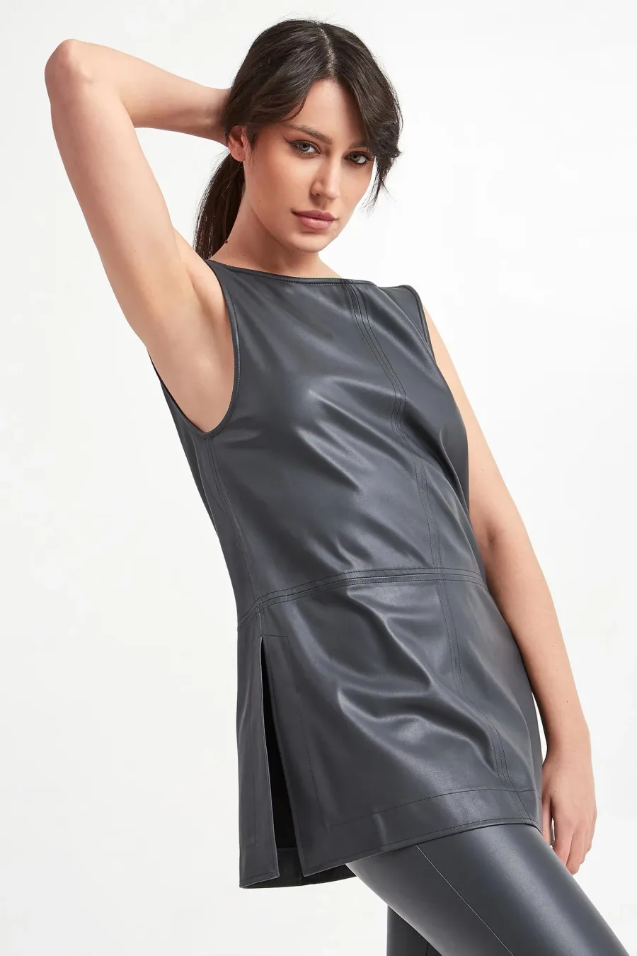 obrazek 1 Top damski z ekoskóry Sagoma MAX MARA LEISURE Max Mara Leisure