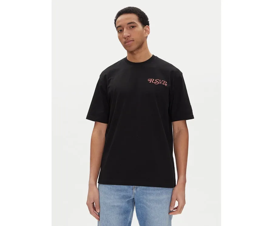 obrazek 1 Fila T-Shirt Lengeweg FAM0907 Czarny Regular Fit