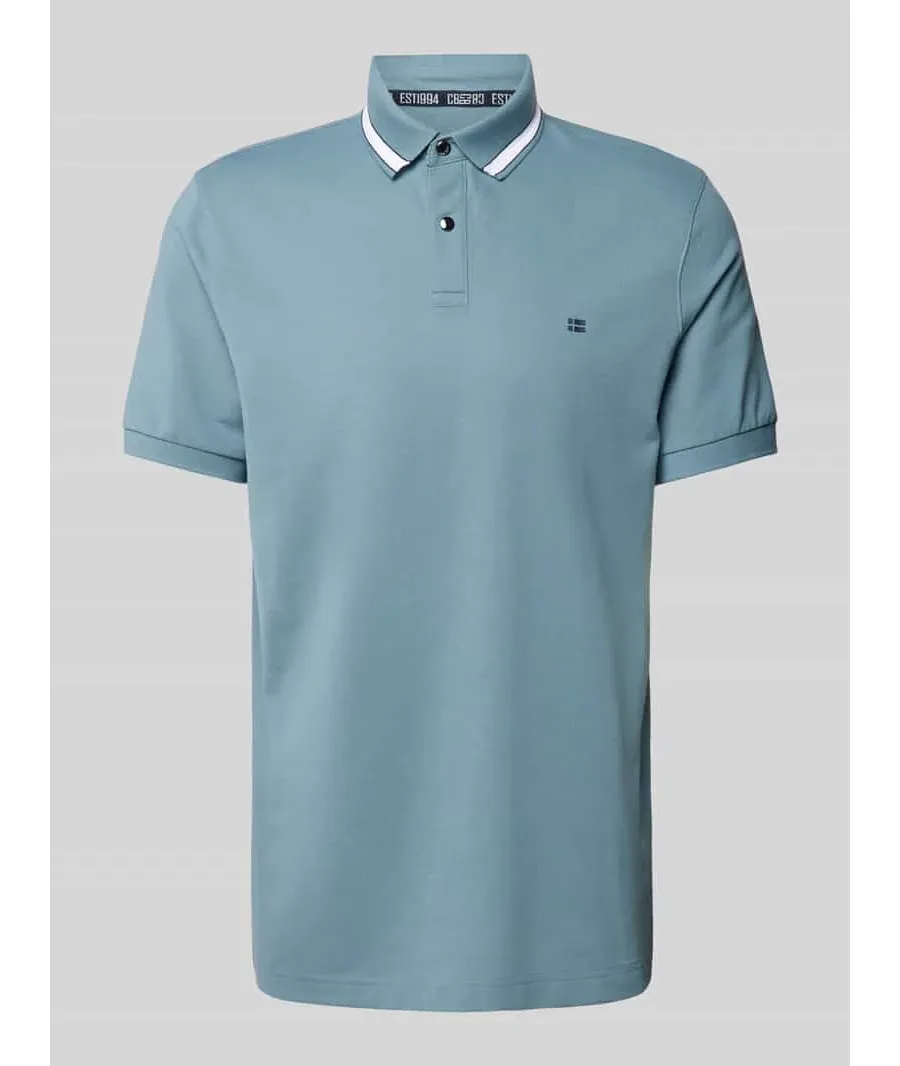 obrazek 1 Koszulka polo o kroju regular fit z nadrukiem z logo