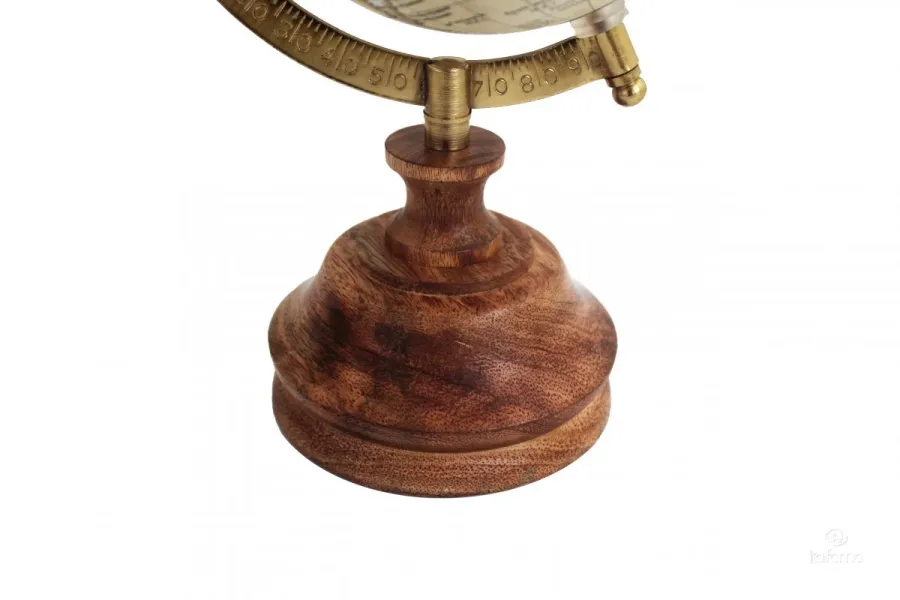 obrazek 2 Piękny globus na biurko od włoskiej marki - h. 26 cm, ⌀ 12 cm