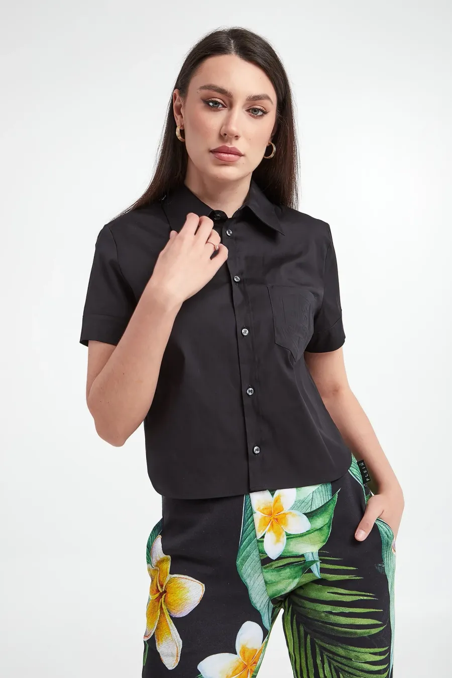obrazek 1 Koszula damska z krótkim rękawem DSQUARED2 Dsquared2