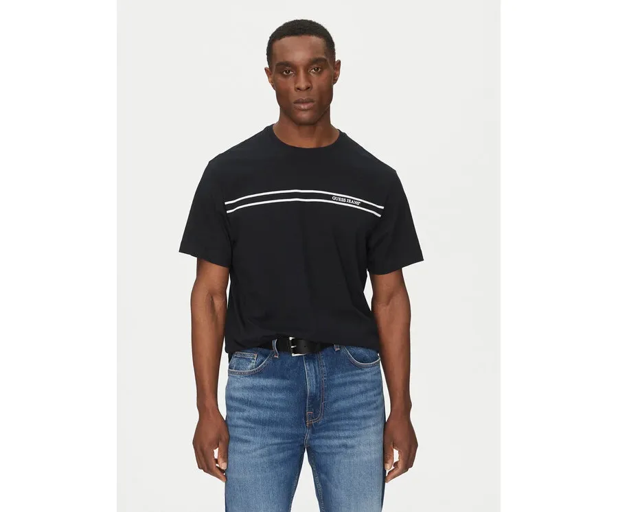 obrazek 1 Guess Jeans T-Shirt M5RI78 KCPQ1 Czarny Regular Fit