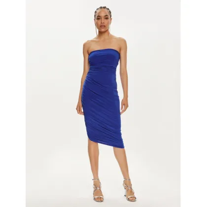 Zdjęcie NORMA KAMALI Sukienka koktajlowa KK1243PLB32805 Niebieski Slim Fit