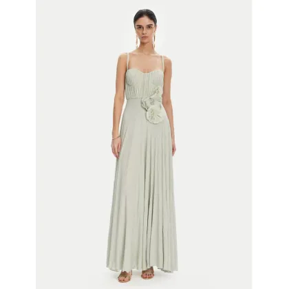 Zdjęcie Elisabetta Franchi Sukienka wieczorowa AB-R22-52E2 Zielony Regular Fit