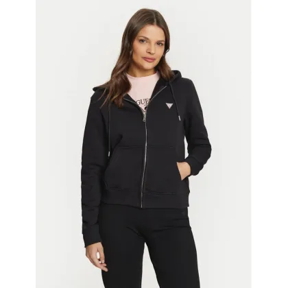 Zdjęcie Guess Jeans Bluza GJ ZIP HOOD REG MINI W4YQ03 KC811 Czarny Regular Fit