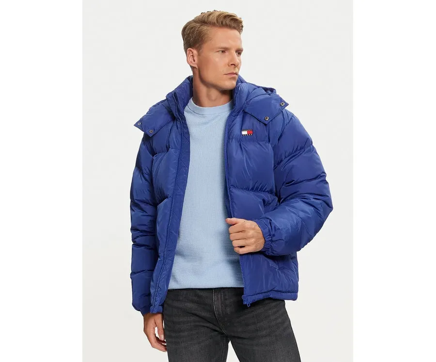 obrazek 1 Tommy Jeans Kurtka puchowa Alaska DM0DM19537 Niebieski Loose Fit