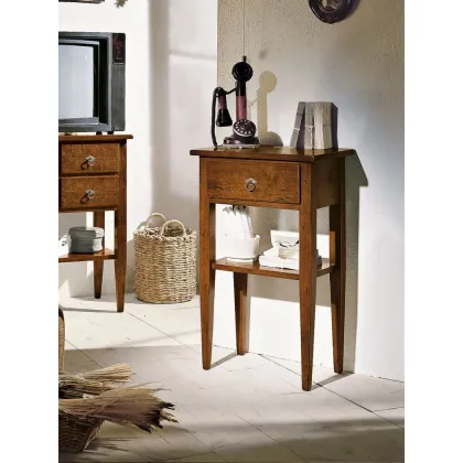 Zdjęcie Klasyczny stolik na telefon z szufladą - Zanini