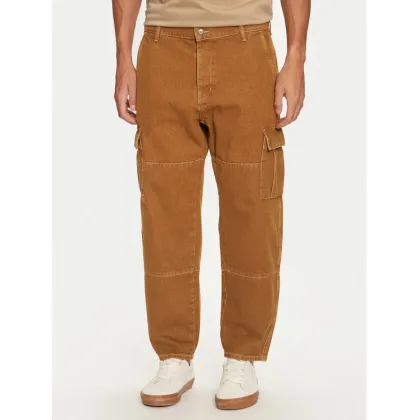 Zdjęcie Mustang Spodnie materiałowe Toledo 1015529 Brązowy Loose Fit