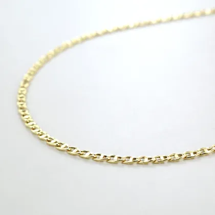 Zdjęcie Męski łańcuszek z 18-karatowego żółtego złota - 50 cm