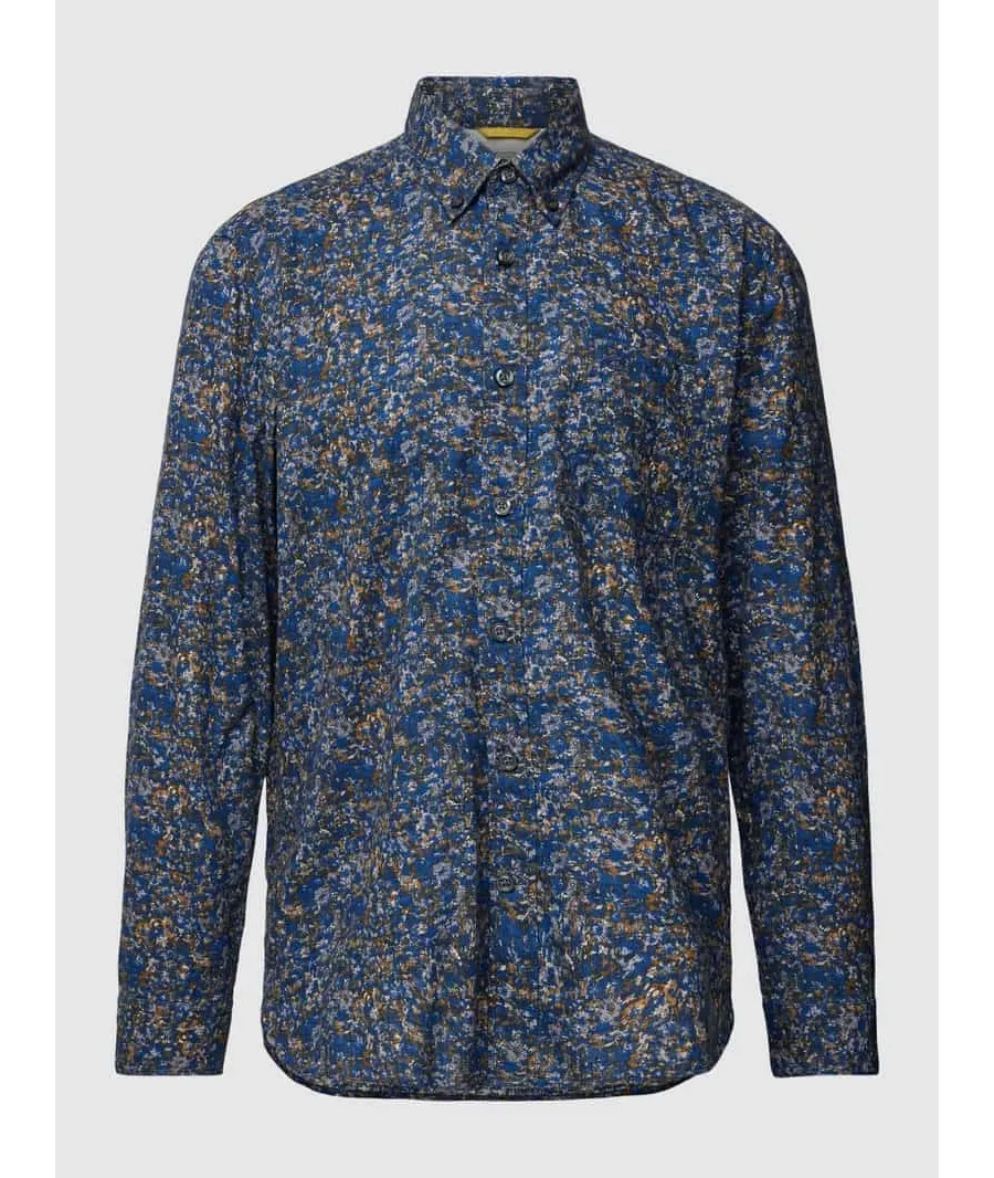 obrazek 1 Koszula casualowa o kroju regular fit z kołnierzykiem typu button down