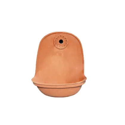 Picture Italian terracotta washbasin for the garden - Goti Terrecotte