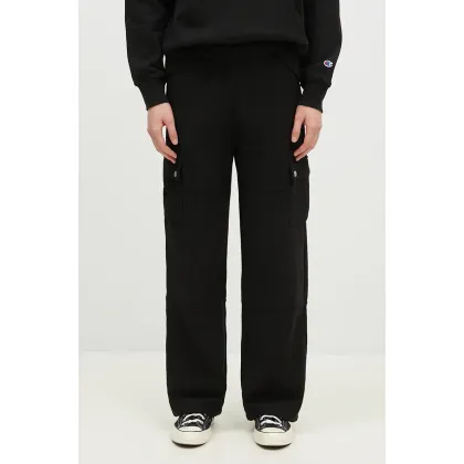 Zdjęcie Champion spodnie dresowe Cargo Pants kolor czarny gładkie 220710