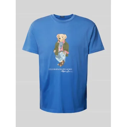 Zdjęcie Polo Ralph Lauren T-Shirt 710958193001 Niebieski Regular Fit