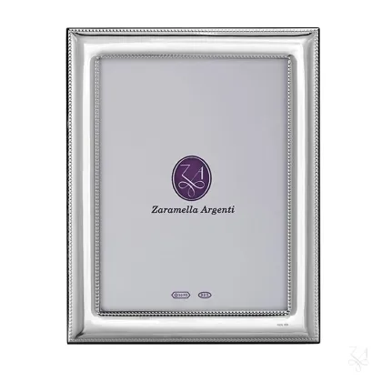 Zdjęcie Piękna ramka na zdjęcia 10×15 cm Rome ze srebra - Zaramella Argenti