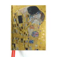 Zdjęcie Elegancki szkicownik (Gustav Klimt: Pocałunek) - Flame Tree Publishing