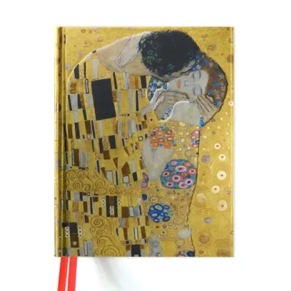 Zdjęcie Elegancki szkicownik (Gustav Klimt: Pocałunek) - Flame Tree Publishing