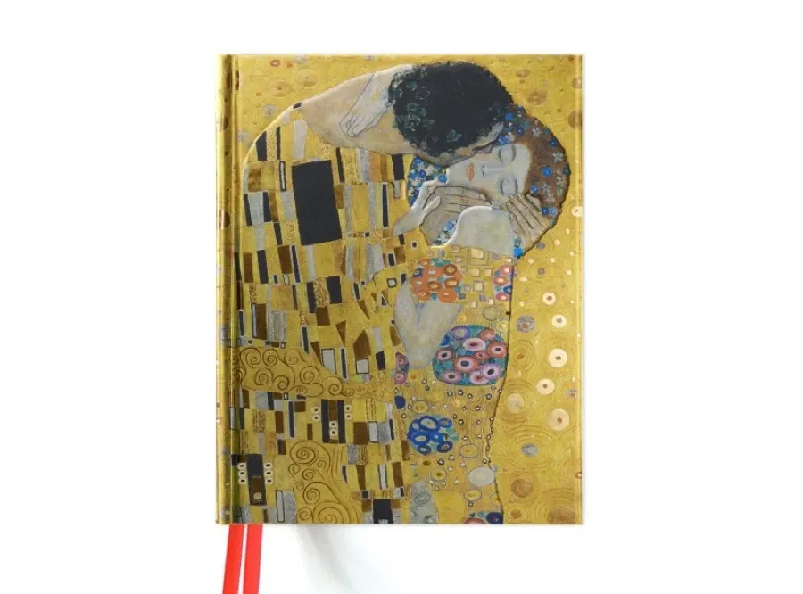 obrazek 1 Elegancki szkicownik (Gustav Klimt: Pocałunek) - Flame Tree Publishing