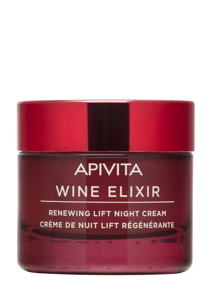 obrazek 1 Apivita Wine Elixir Odbudowująco-Litingujący krem na noc 50 ml