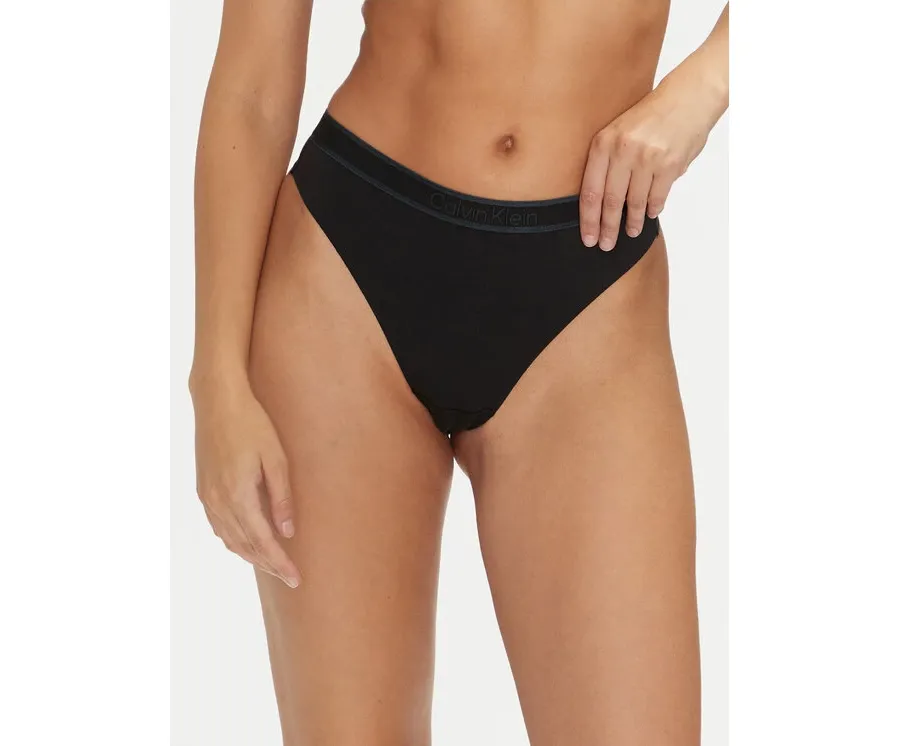 obrazek 1 Calvin Klein Underwear Stringi 000QF7954E Czarny
