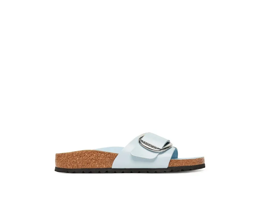 obrazek 1 Birkenstock Klapki Madrid Big Buckle Hex 1030364 Błękitny