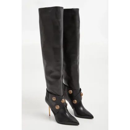 Zdjęcie Kozaki damskie na szpilce BALMAIN Balmain