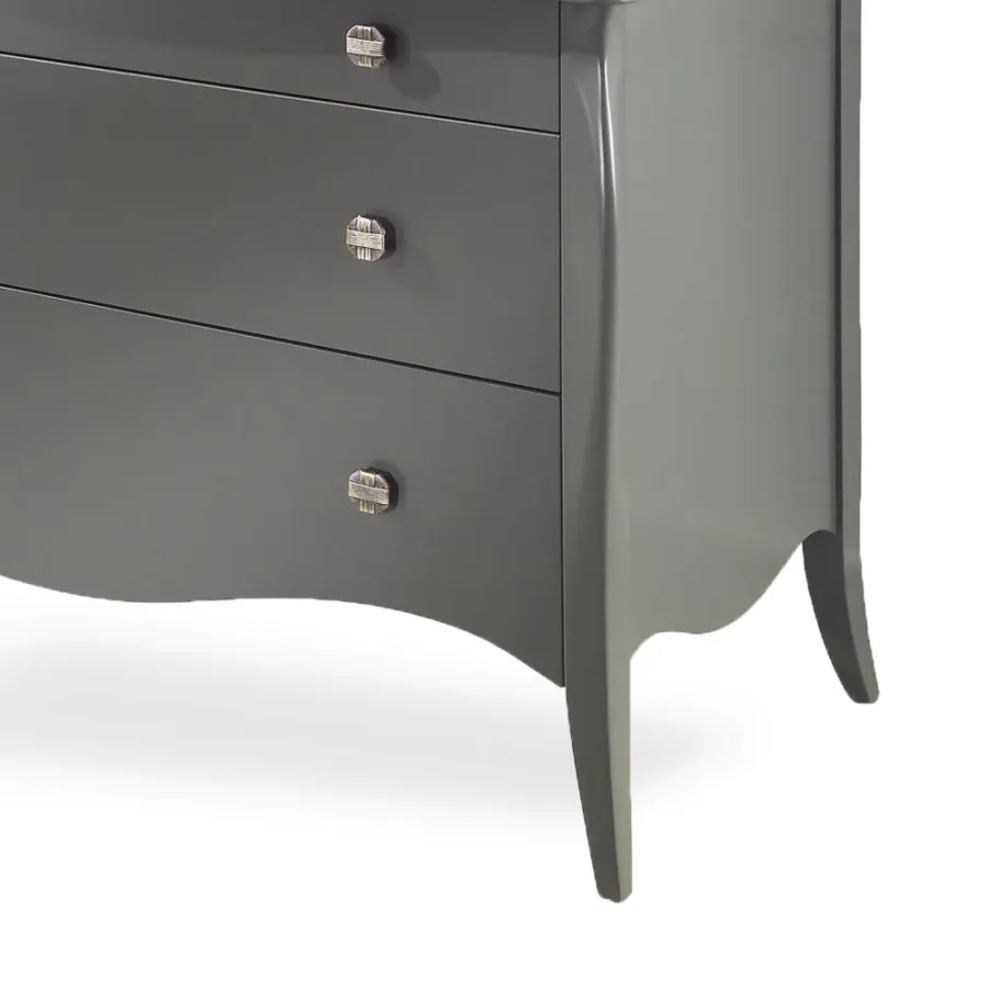 obrazek 3 Klasyczna włoska komoda z 3 szufladami - H.91x L.142x P.56cm