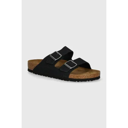 Zdjęcie Birkenstock klapki zamszowe Arizona męskie kolor granatowy 1028257