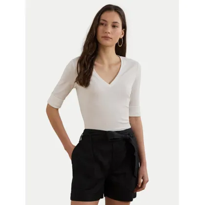 Zdjęcie LAUREN RALPH LAUREN Bluzka 200815843001 Biały Slim Fit