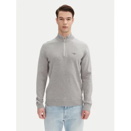 Zdjęcie Aeronautica Militare Sweter 251MA1489L506 Szary Regular Fit