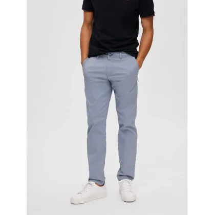 Zdjęcie Selected Homme Chinosy New 16087663 Szary Slim Fit