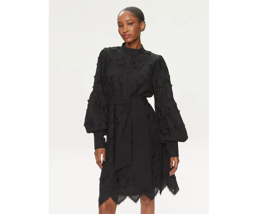 obrazek 1 Bruuns Bazaar Sukienka koktajlowa Chanella BBW3894 Czarny Regular Fit