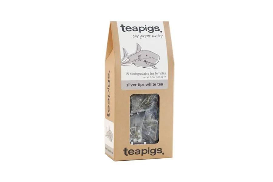obrazek 1 teapigs Silver Tips White 15 piramidek TEAPIGS