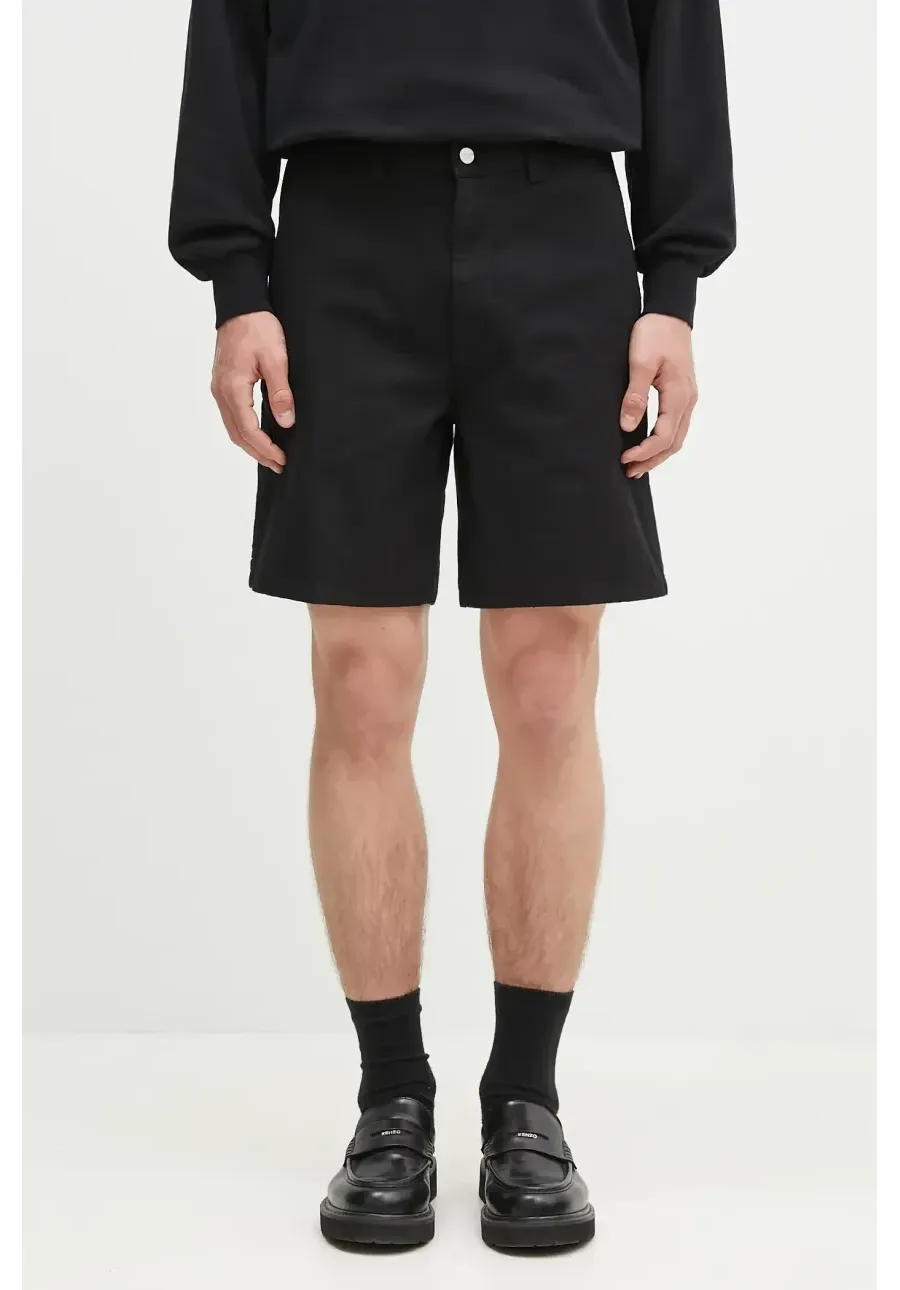 obrazek 1 Carhartt WIP szorty jeansowe Drewe Short męskie kolor czarny I034802.8902