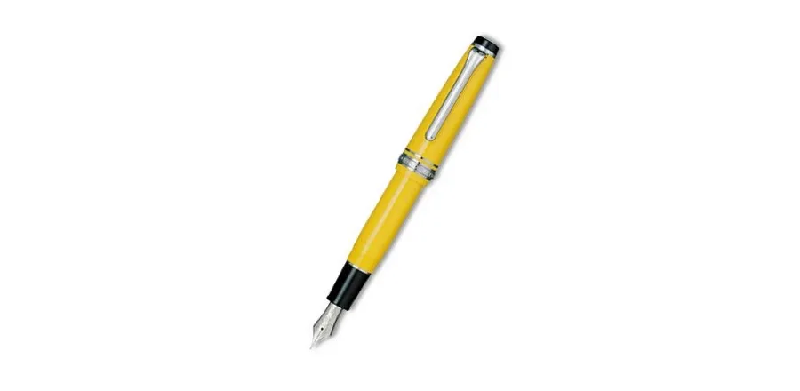 obrazek 3 Sailor Pióro Wieczne Professional Gear Slim Mini Rodowane Yellow