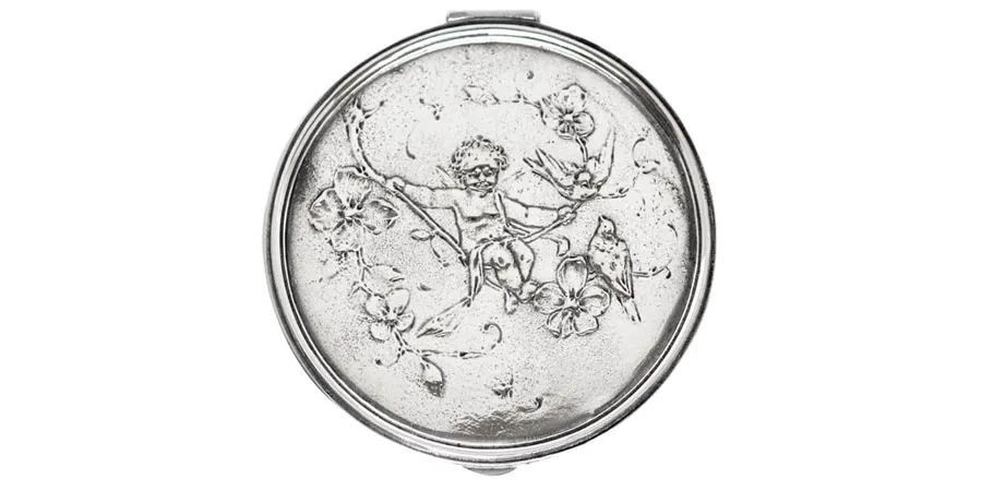 obrazek 3 Pudełeczko na biurko zdobione cherubinami