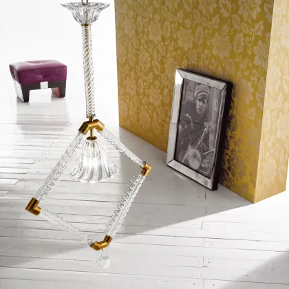 Zdjęcie Urzekający żyrandol LD130/1 z Włoch marki Arte Veneziana