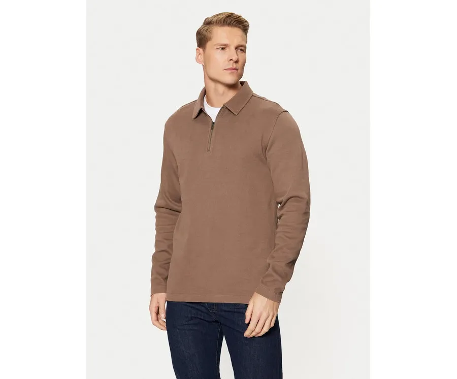 obrazek 1 Selected Homme Polo 16095710 Brązowy Regular Fit