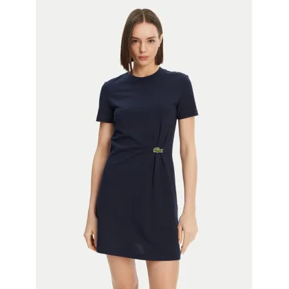 Zdjęcie Lacoste Sukienka codzienna EF0583 Granatowy Regular Fit
