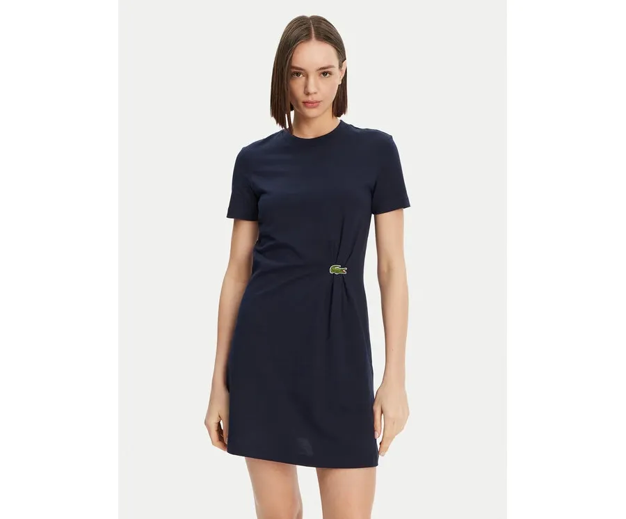 obrazek 1 Lacoste Sukienka codzienna EF0583 Granatowy Regular Fit