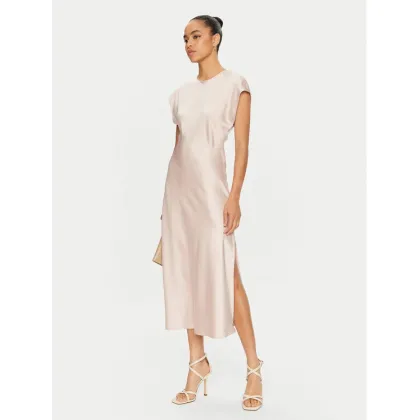 Zdjęcie ViCOLO Sukienka koktajlowa TB0135 Różowy Regular Fit