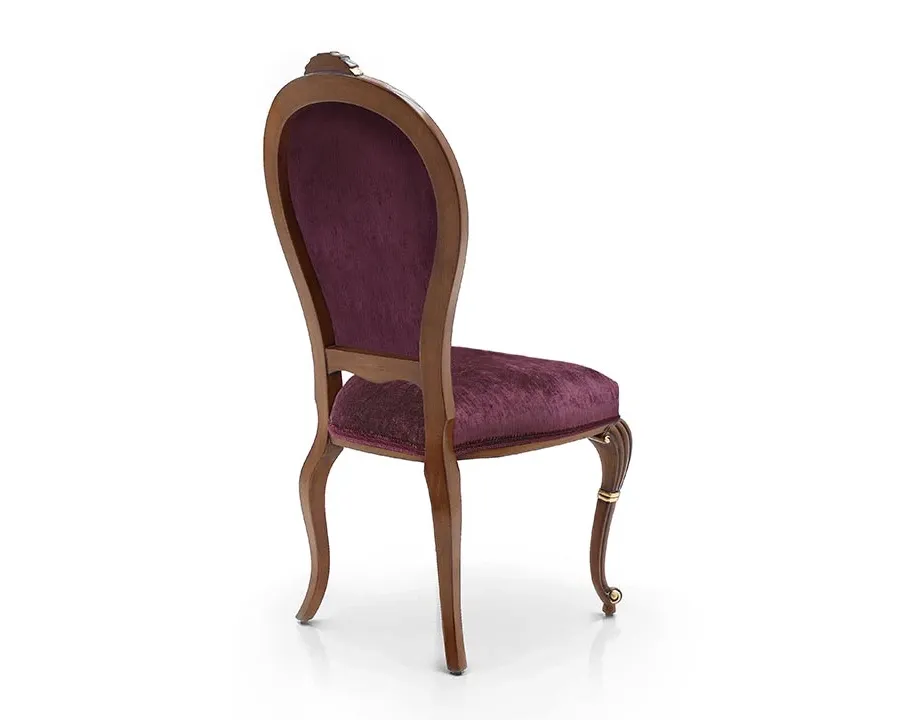 obrazek 3 Eleganckie krzesło w stylu barokowym - Sevensedie