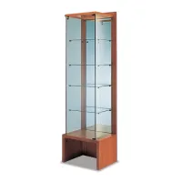 Picture Stylish shop window with mirrored glass back