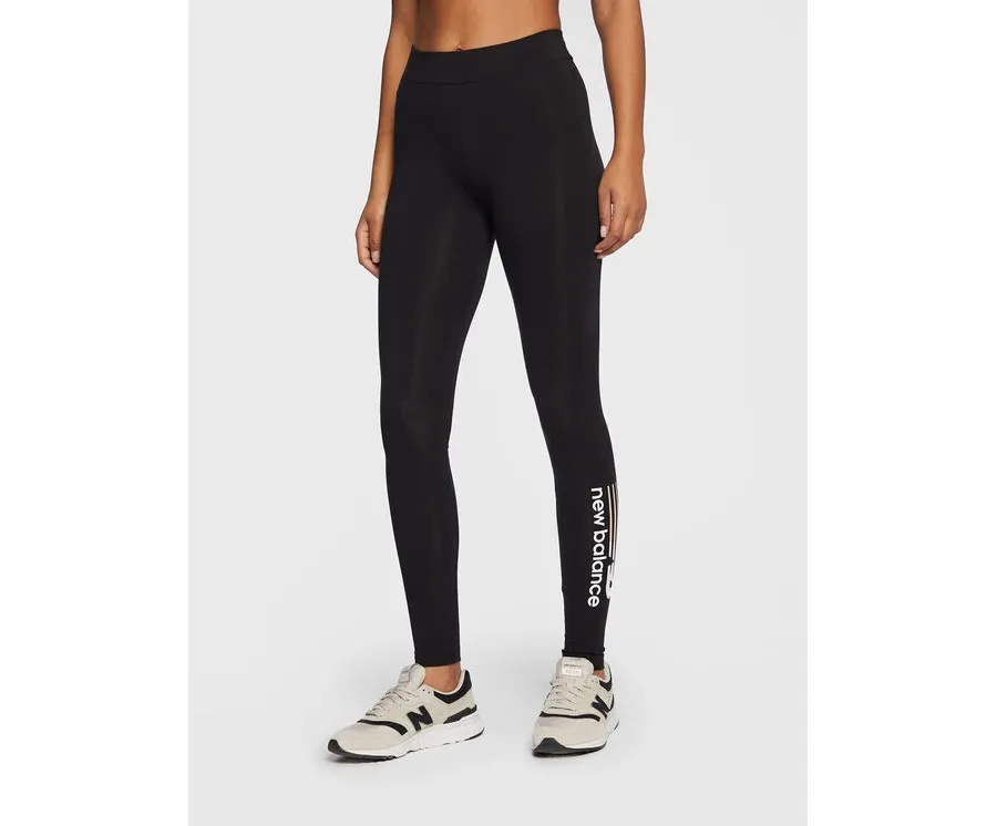 obrazek 1 New Balance Legginsy Classic WP23800 Czarny Fitted Fit