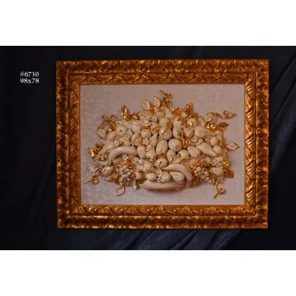 Zdjęcie Luksusowa dekoracja w postaci ceramicznego obrazu na ścianę