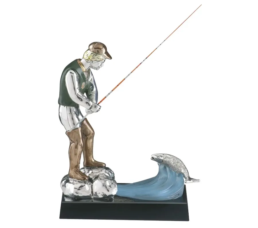 picture 1 Figurine for the angler - Astra Argenti