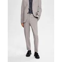 Zdjęcie Selected Homme Spodnie garniturowe 16092485 Szary Slim Fit