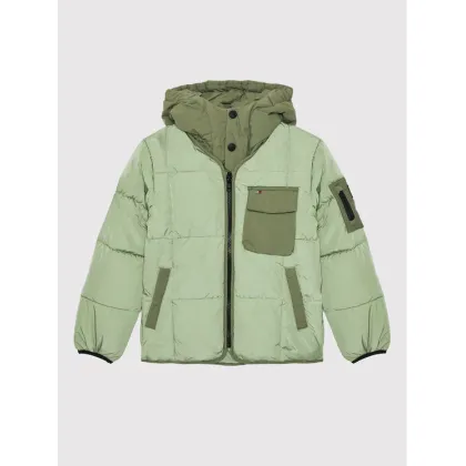 Zdjęcie Tommy Hilfiger Kurtka zimowa Detachable Hood KB0KB06669 D Zielony Regular Fit
