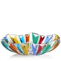 Picture Bowl made of colored Venetian glass