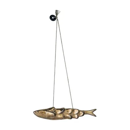 Picture Ceramic 6 decorative sardines with hanging option - Bordallo Pinheiro