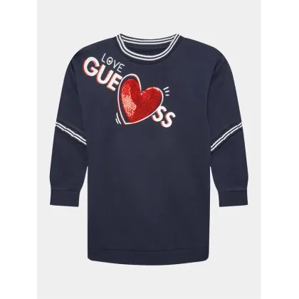 Zdjęcie Guess Sukienka codzienna K3YK21 KA6R0 Granatowy Regular Fit